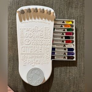 Friendship Bracelet Maker Kit with Multicolor Embroidery Floss